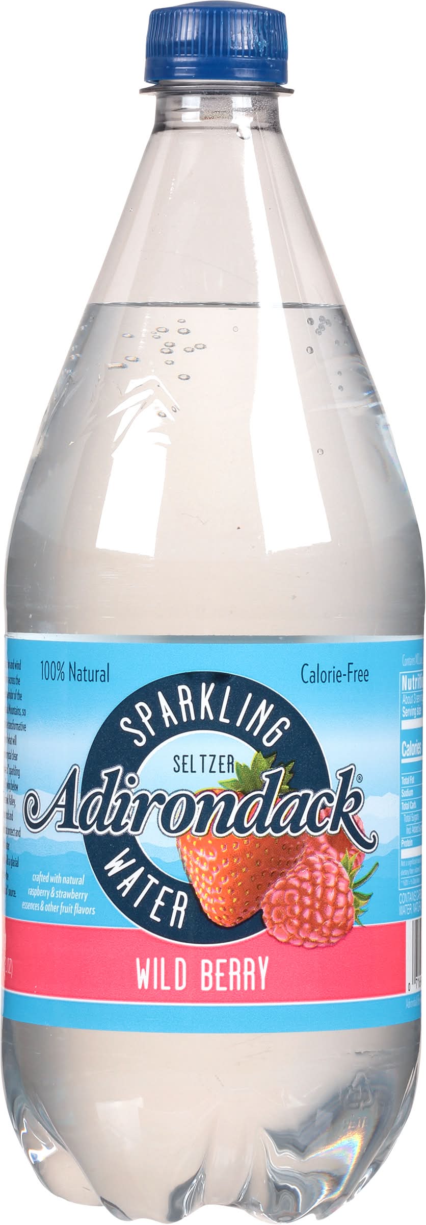 Adirondack Calorie Free Sparkling Water, Wild Berry (33.8 fl oz)