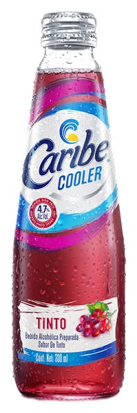 Caribe Cooler · Bebida alcohólica preparada, tinto (300 ml)