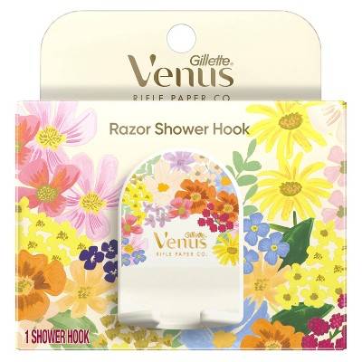 Gillette Venus Rifle Paper Co. Razor Shower Hook