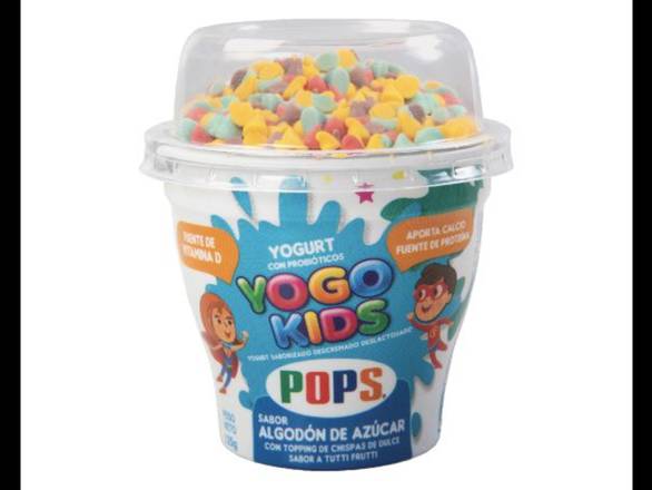 Yogurt POPS Infantil AlgAzuc