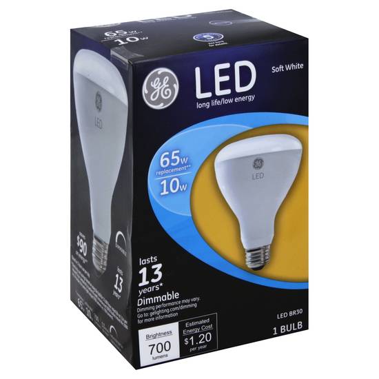 Ge 65w Soft White Led Light Bulb
