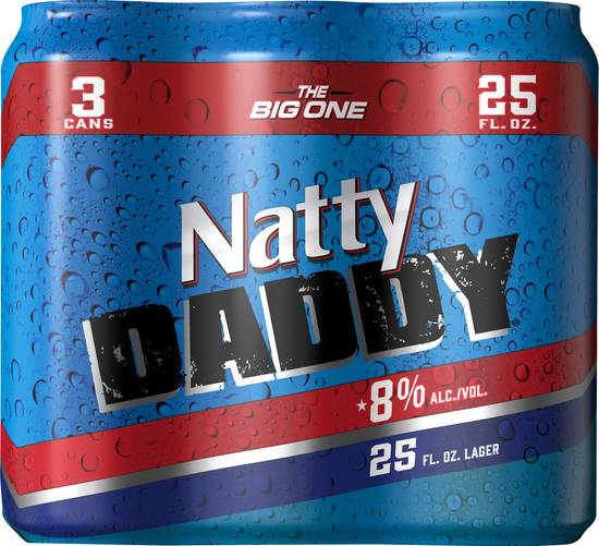 Natural Light Natty Daddy the Big One (3 pack, 25 fl oz) ( lager)
