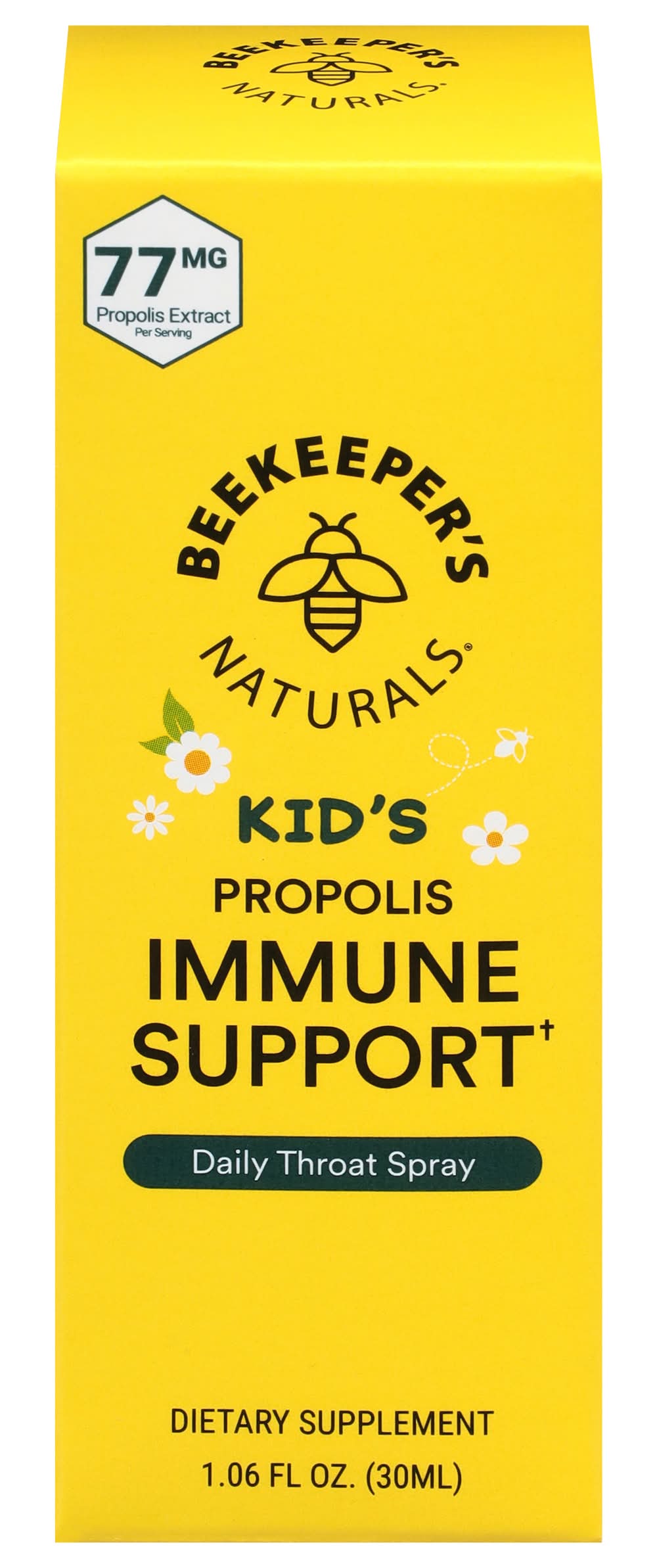 Beekeeper's Naturals Kid's Propolis Immune Support Throat Spray (1.06 fl oz)