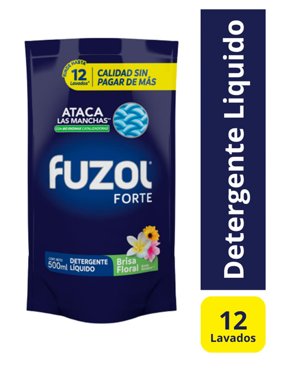 Fuzol · Forte detergente líquido para ropa - Brisa Floral (500 ml)
