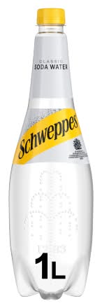 Schweppes Soda Water (1L)