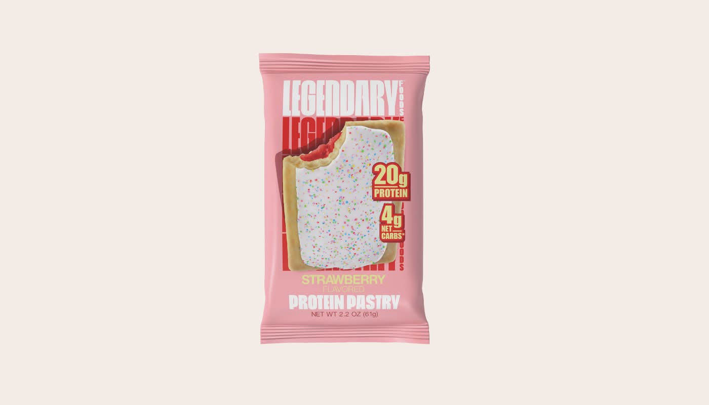 Legendary Foods Tasty Pastry Strawberry 2.2oz