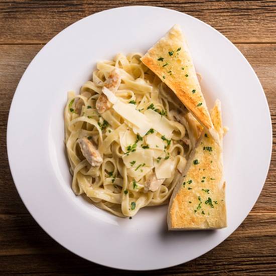 Fettuccine Alfredo with Grilled Chicken