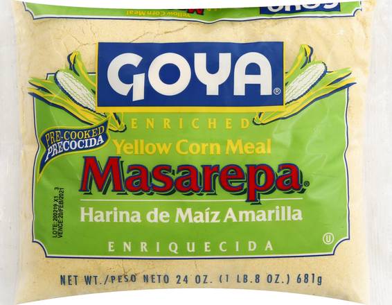 Goya Masarepa Yellow Corn Meal Harina De Maiz Amarilla