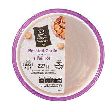 Your Fresh Market Roasted Garlic Hummus (227 g)