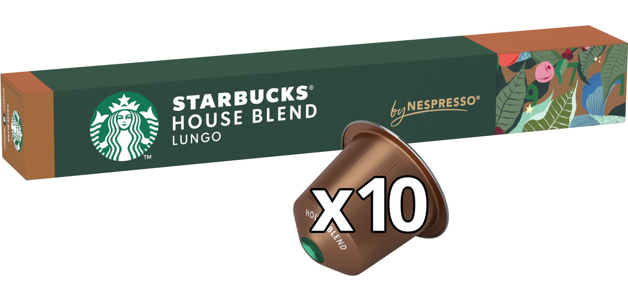 Starbucks - Café capsules compatibles nespresso (57g)