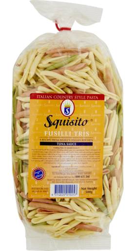 Squisito Pasta Fusilli Tris (500g)