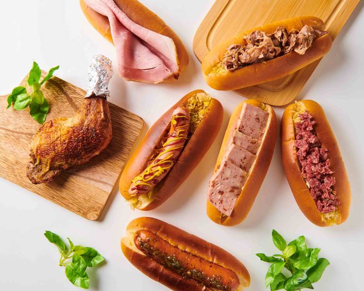 〈クリスマス〉食いしん坊サンタクロース　ホットドッグ クリスマスメニュー実食レポート（その2）【チーズ&ベーコン
