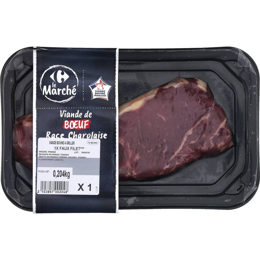 Carrefour Le Marché - Viande bovine à griller (204g)