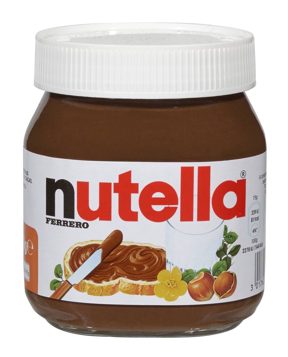 Nutella - Pâte à tartiner (noisettes - cacao)