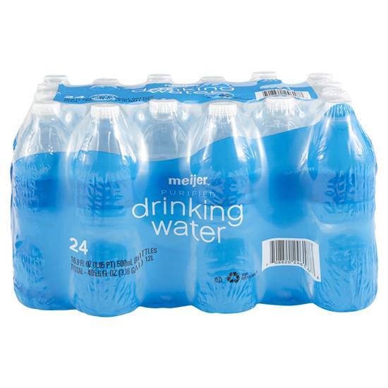 Meijer Purified Drinking Water (24 x 16.9 fl oz)