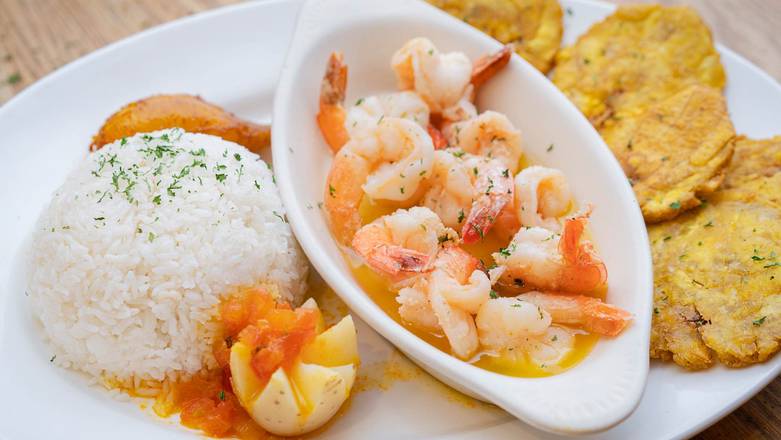 Shrimp in Garlic Butter Sauce (camaron al ajillo)