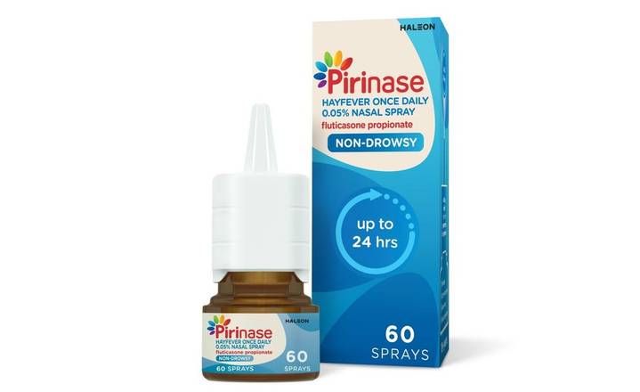 ONLY £6: Pirinase Hayfever Once Daily Nasal Spray 60 Spray (400019)