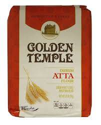 Golden Temple - Durum Atta Flour - 2/20 lb Bag