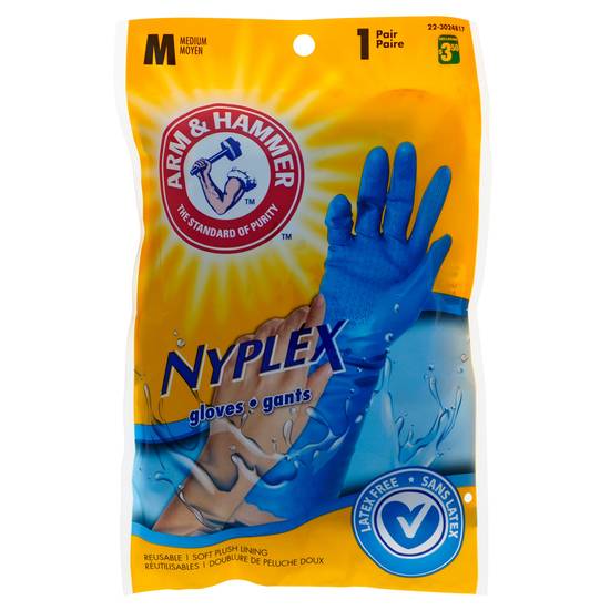 Arm & Hammer Hypoallergenic Gloves - Size Medium (Medium, 1 pair)