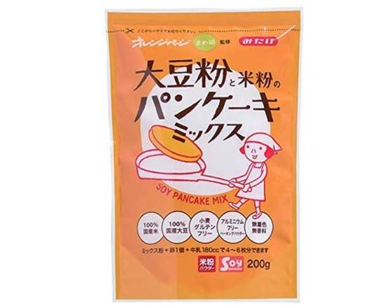 みたけ　大豆粉と米粉のパンケーキミックス　200g　J-234