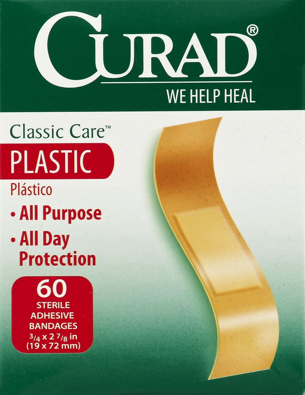 Curad Classic Care Plastic Bandages (1.6 oz)
