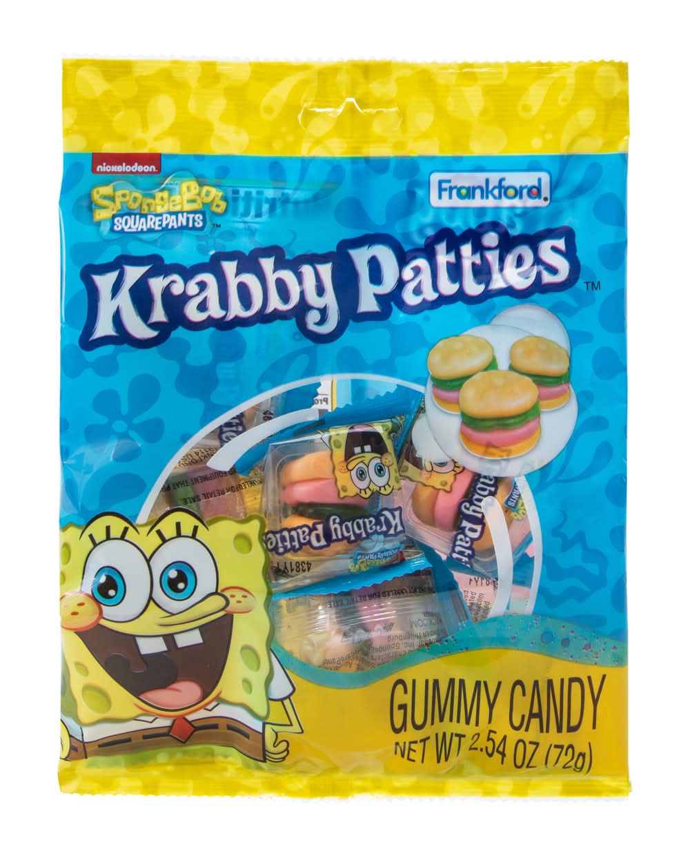 SpongeBob SquarePants® Krabby Patties™ Gummy Candy 2.54oz