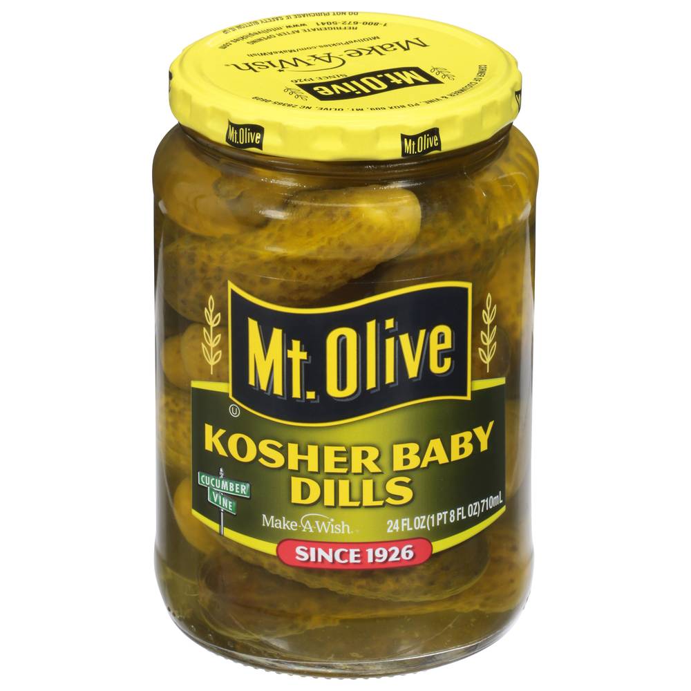 Mt. Olive Kosher Baby Dills Pickles