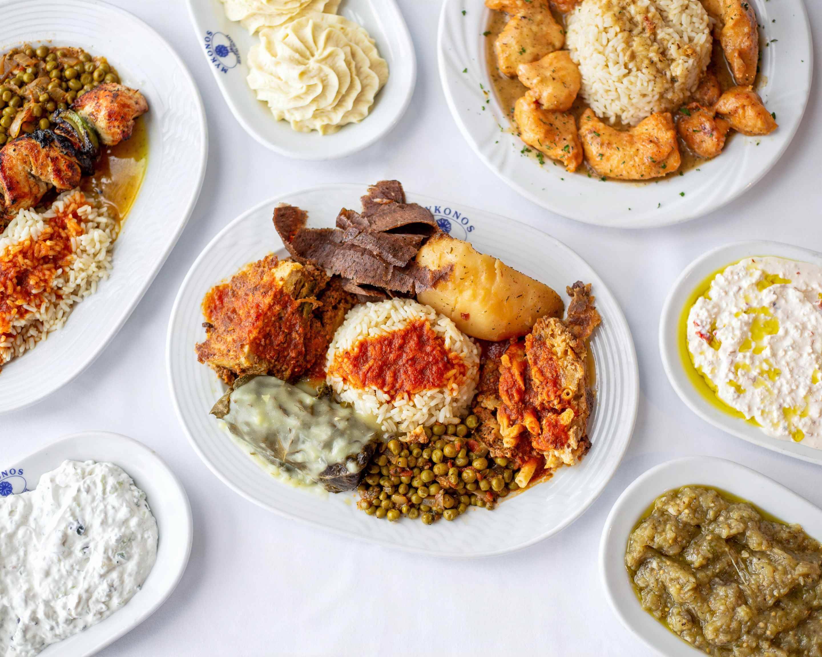 Order Mykonos Greek Restaurant Menu Delivery in Niles Mykonos Greek