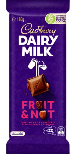 Cadbury Dairy Milk Chocolate (180g)