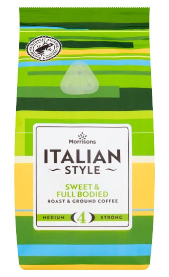 Morrrisons Italian Style Roast & Ground Coffee (227g)