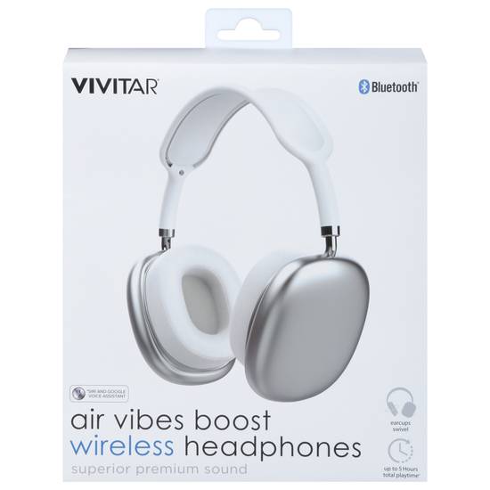 Vivitar Air Vibes Boost Wireless Headphones