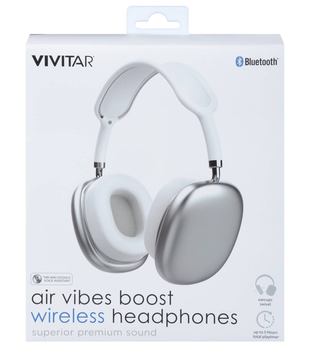 Vivitar Air Vibes Boost Wireless Headphones