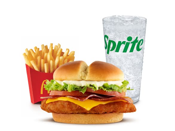 McCombo mediano McCrispy Chicken Cheddar & Bacon