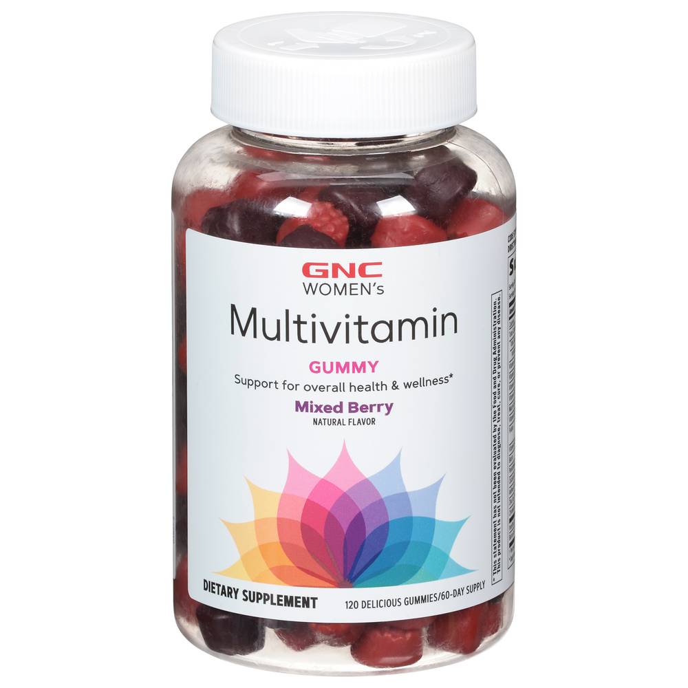 Gnc Women's Multivitamin Mixed Berry (120 ct)