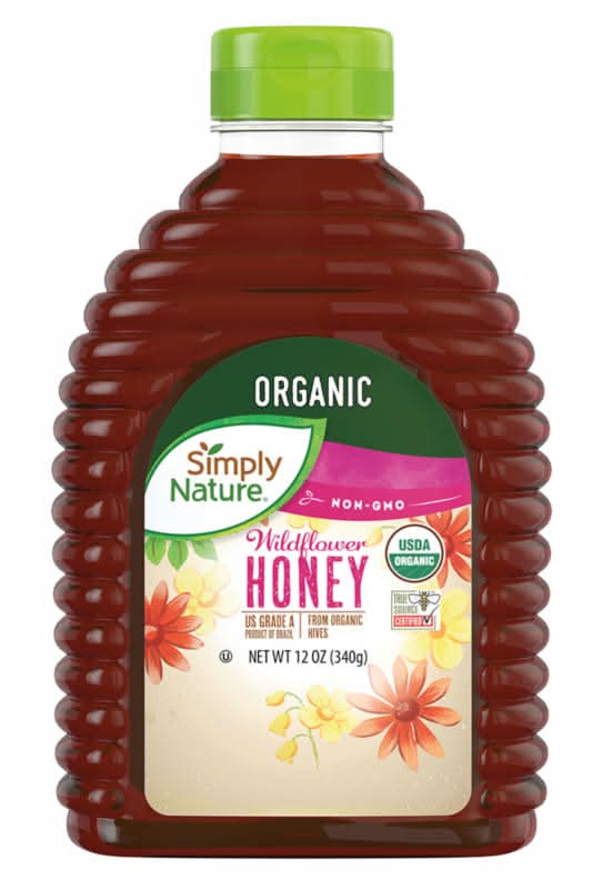 Simply Nature Organic Honey, Wildflower (12 oz)