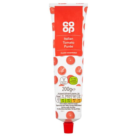 COOP TOMATO PUREE IN A TUBE (200g)