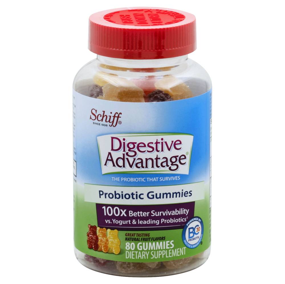 Digestive Advantage Probiotic Gummies (80 gummies)