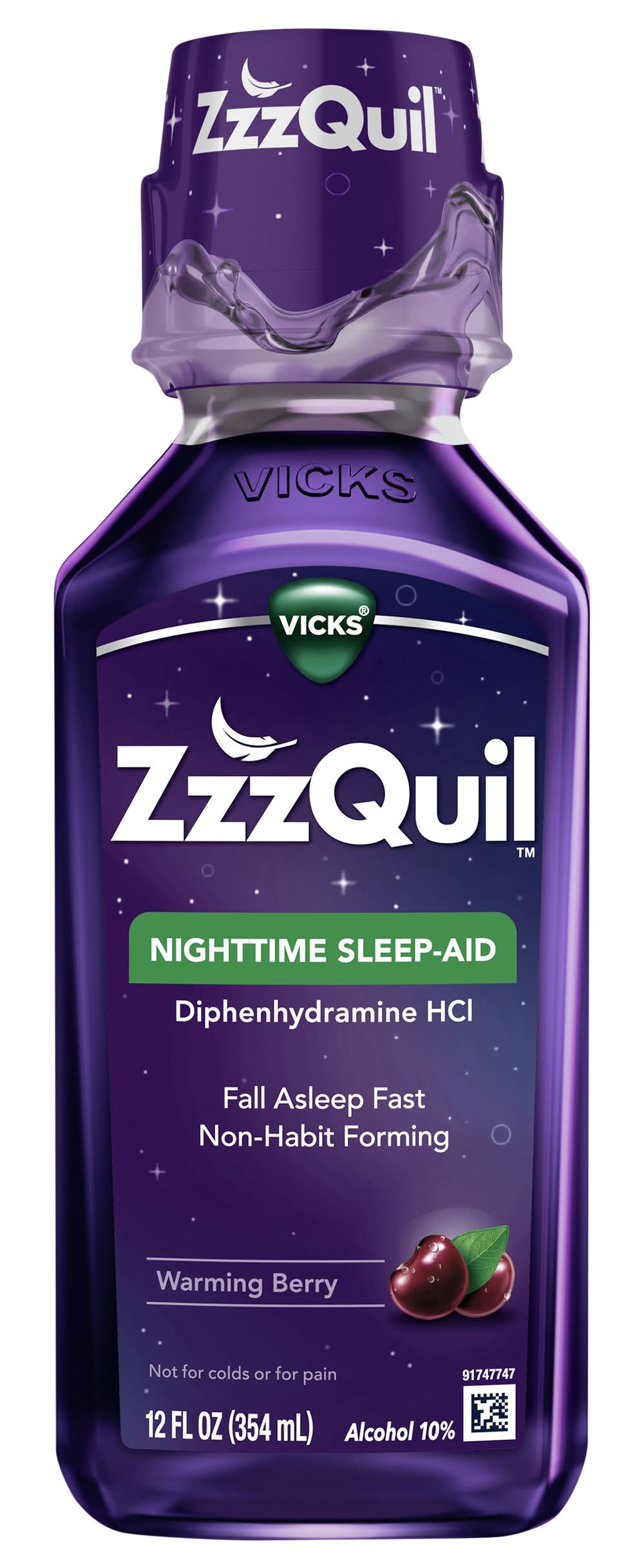 ZzzQuil Nighttime Sleep-Aid (12 fl oz)