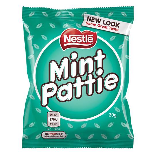 Nestle Mint Pattie Chocolate Bar 20g