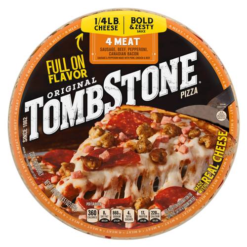 Tombstone Four Meat Pizza, 21.1oz