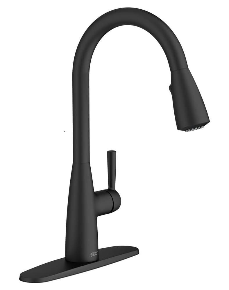 American Standard Fairbury 2S Single-Handle Pull-Down Sprayer Kitchen Faucet In Matte Black