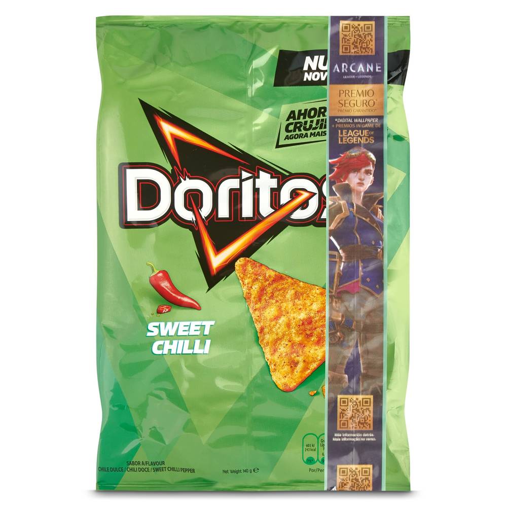 Nachos Sabor Picante Doritos Bolsa 140 G