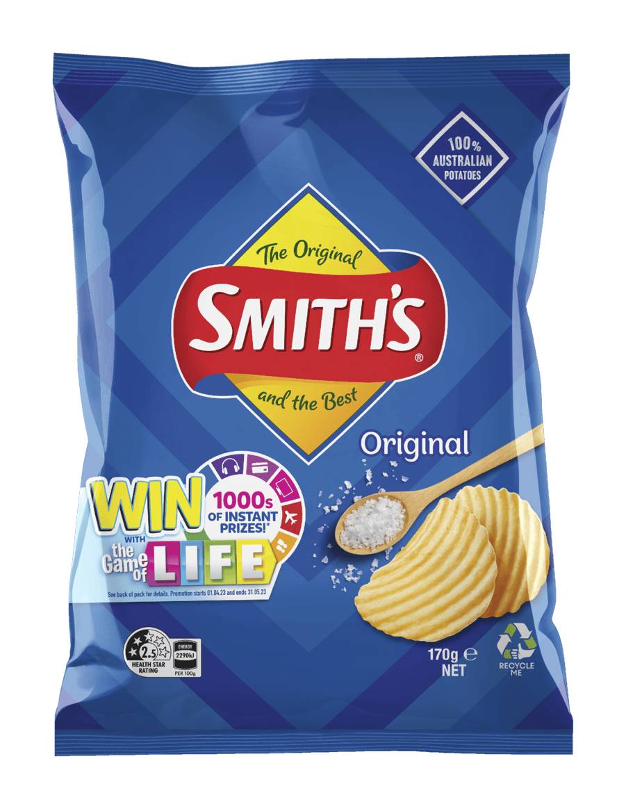Smiths Crinkle Cut Chips Original 170g