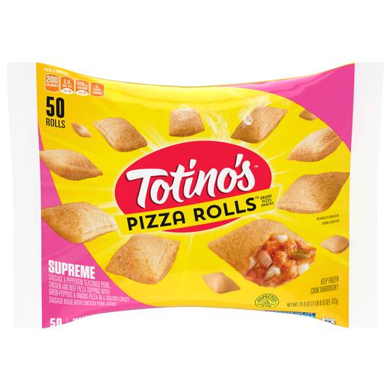 Totino's Supreme Frozen Pizza Rolls (50 ct)
