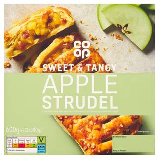 Co-op Frozen Apple Strudel 600g