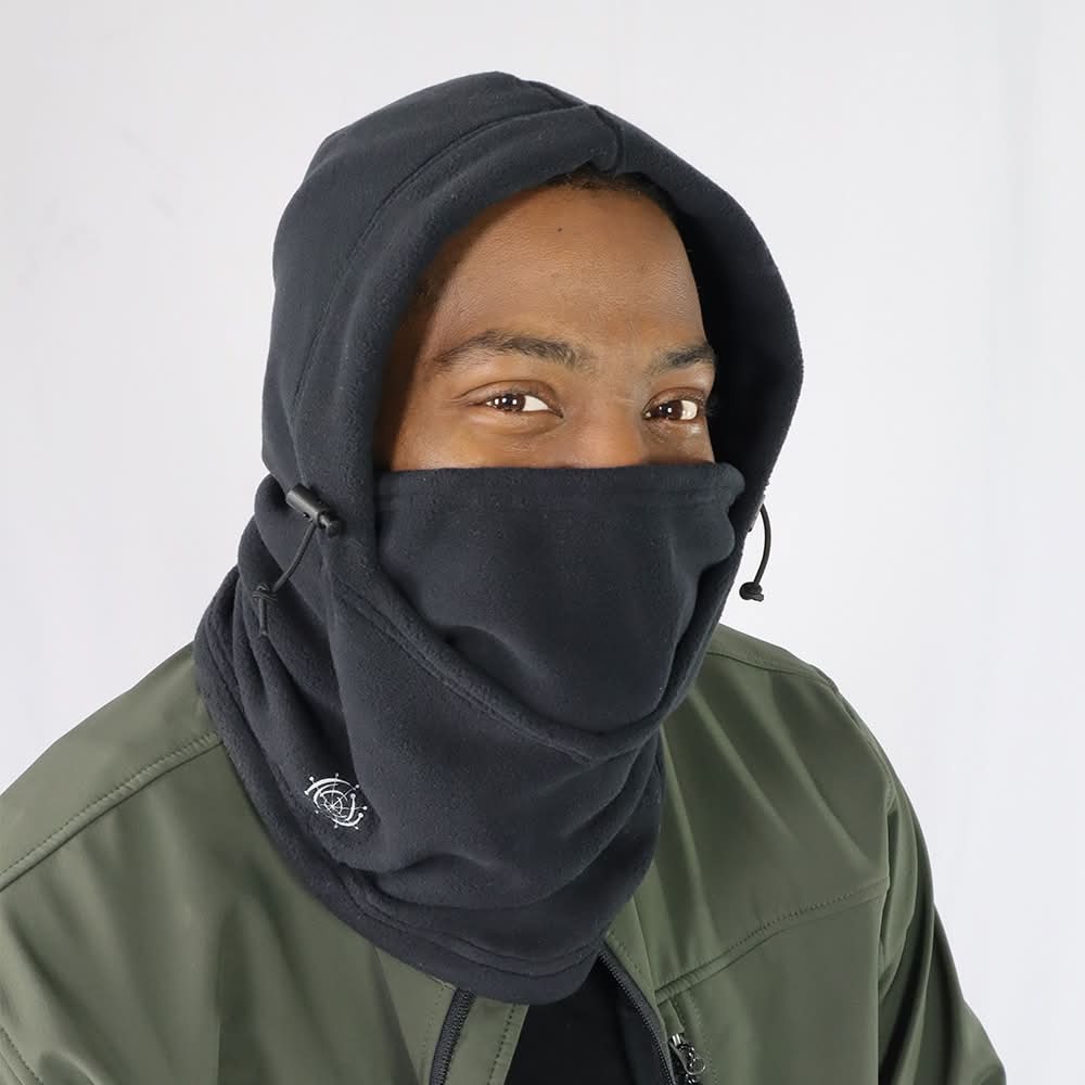 AQUARIUS Adult unisex Black Acrylic Balaclava