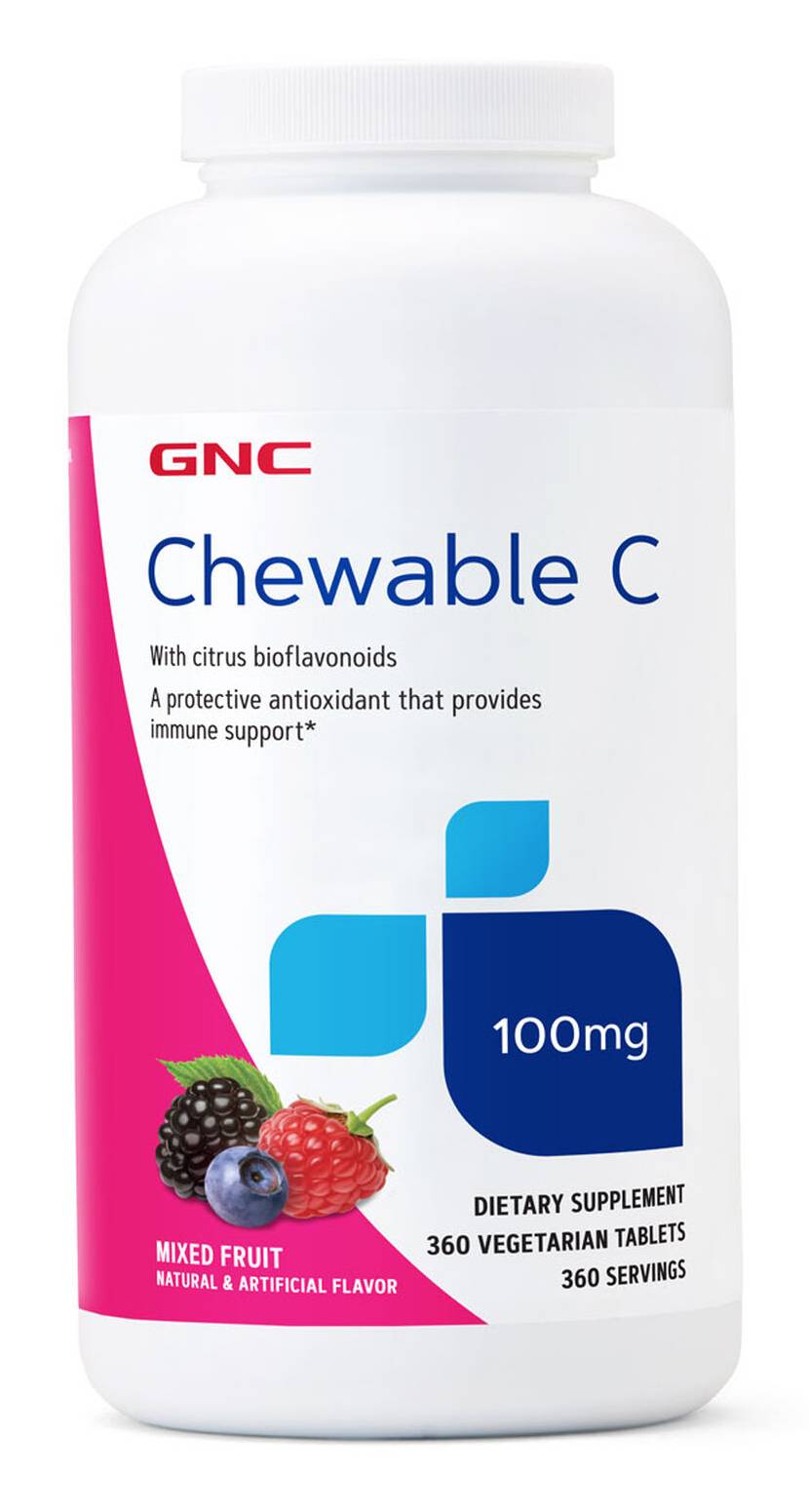 GNC Chewable C 100mg Tablets (360 ct)