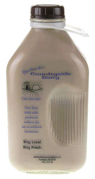 Burbach's Countryside Dairy Milk, Chocolate (64 fl oz)