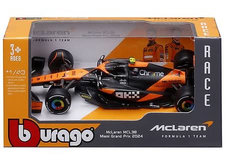 Bburago Mclaren Formula 1 Team Toy Race Car 3+ Years