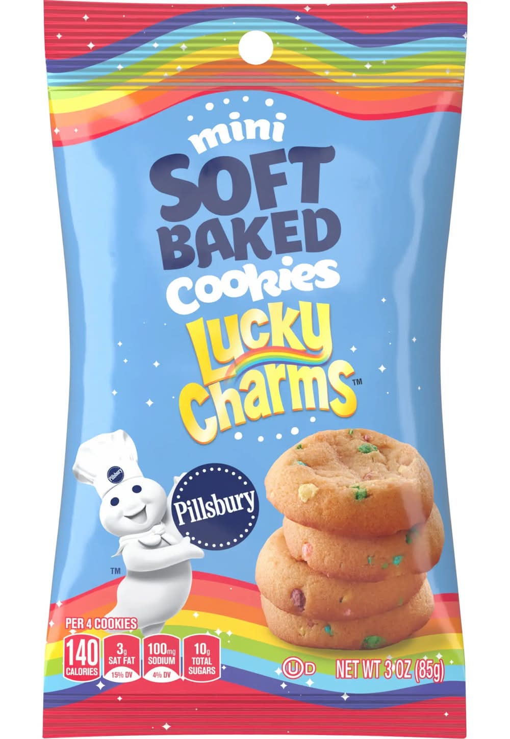 Pillsbury Soft Baked Lucky Charms Cookies